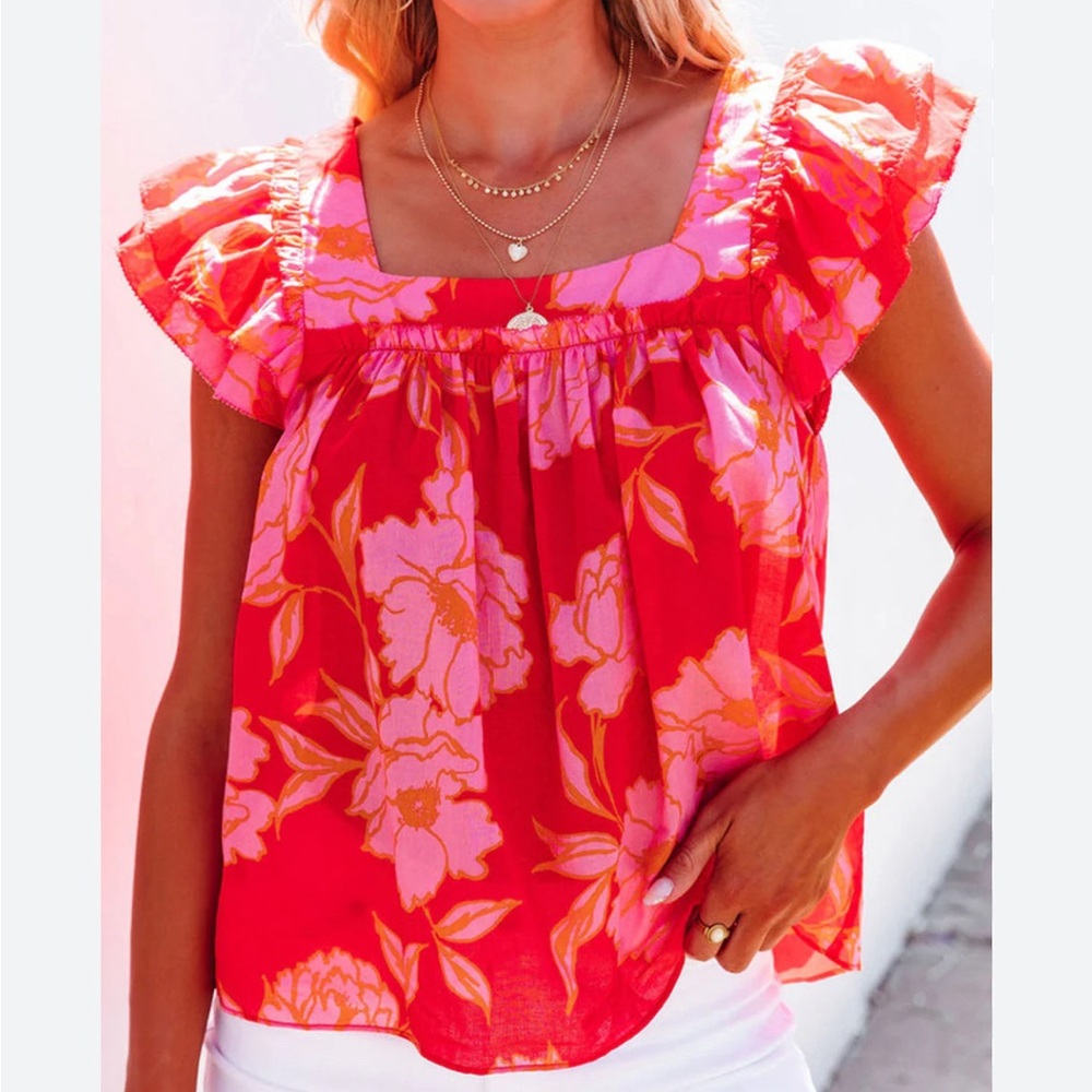 VICI Floral Tank